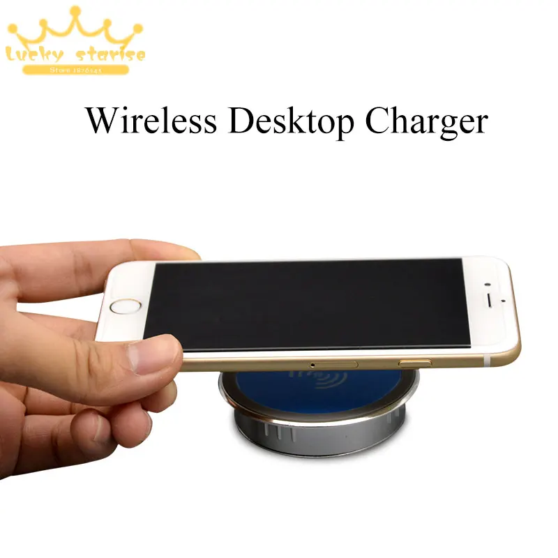 JEREFISH Table Desktop Embedded Qi Wireless Charging