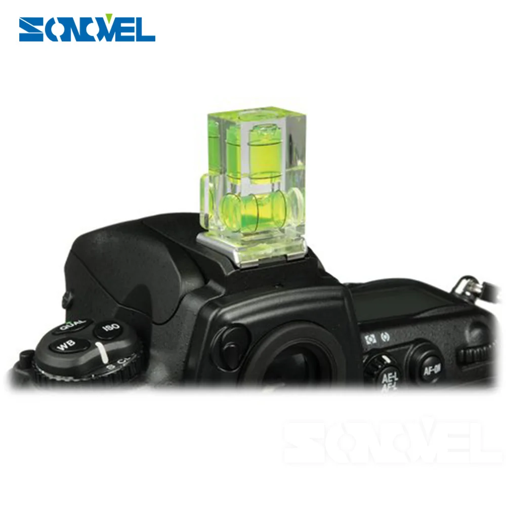 2 оси пузырьковый уровень Горячий башмак адаптер Dslr Slr камера фотографии аксессуары для Canon для Nikon Olympus камеры SLR