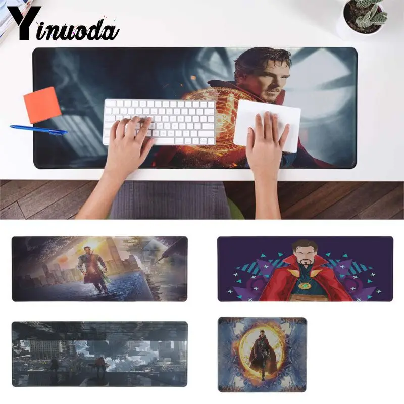

Yinuoda In Stocked Marvel Doctor Strange Rubber Mouse Durable Desktop Mousepad Rubber PC Computer Gaming mousepad