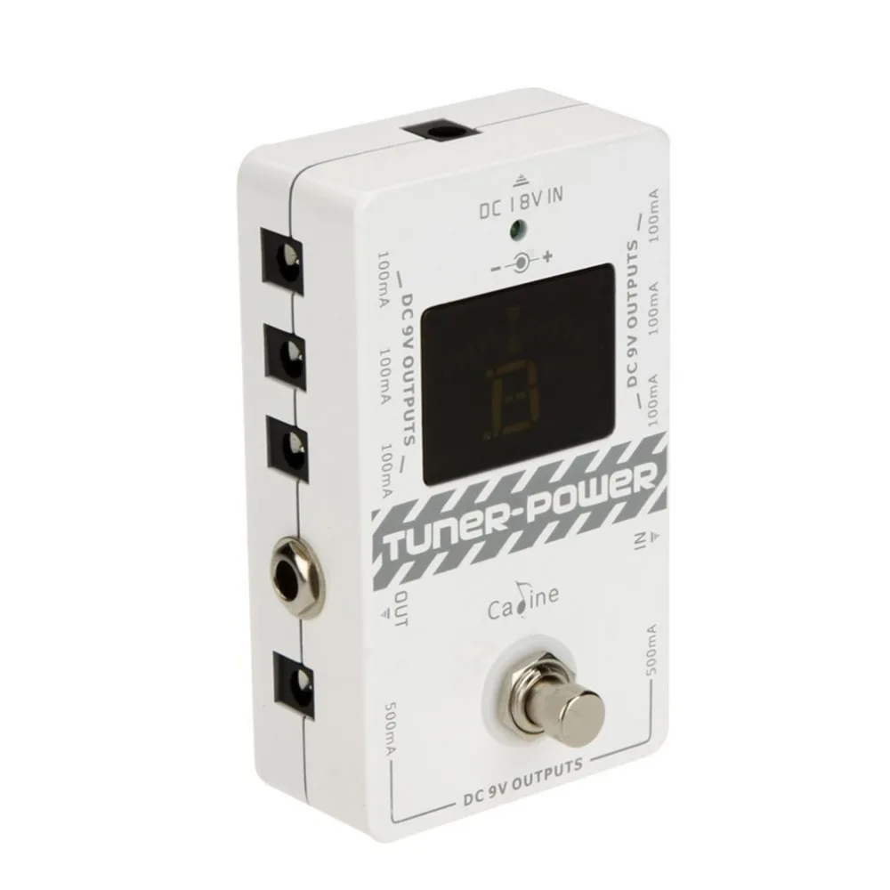 

2 In 1 CP-19 Guitar Tuner Effect Power Supply with Tuning Short-circuit Protection Function