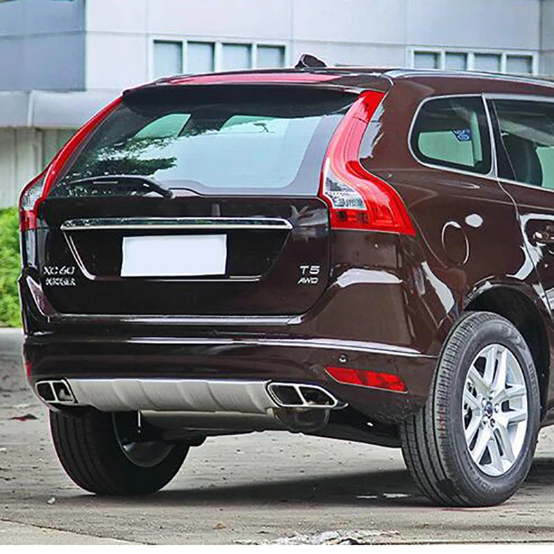 Для Volvo XC60- автомобильный Стайлинг Rline хвост горло выхлопная труба крышка глушитель наконечник авто аксессуары