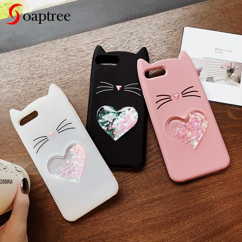 

Cat Silicone Cases For Vivo V9 Youth Y85 V5 V7 Y67 Y75 Case Cute Cover For Vivo X21 X20 X9S X9 Case
