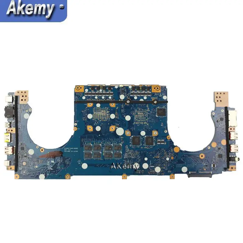 Akemy GTX970M/3GB GL502VT материнская плата 8G RAM I7 6700HQ для For Asus GL502 GL502V ноутбука тест 100%