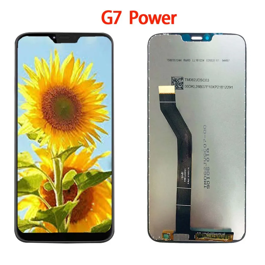 Original For Motorola Moto G7 XT1962 LCD G7 Play Display Touch Screen Sensor Panel Digiziter Assembly New For moto G7 Power LCD (6)