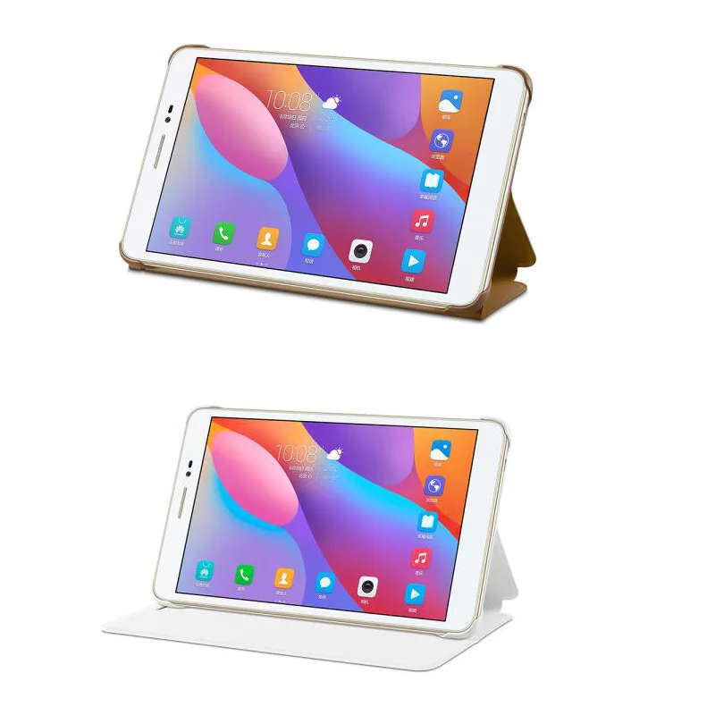 Оригинальный кожаный флип чехол для Huawei Honor Tablet 2 ультра тонкий складной книжка Tab