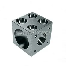 Горячая ювелирных изделий инструменты квадратный Dapping Блок размер 50 мм