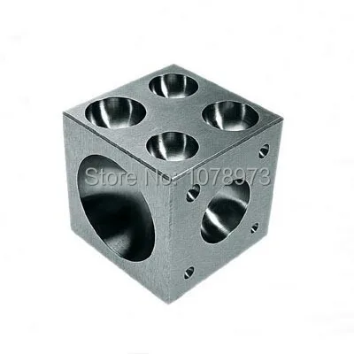 

Free Shipping Hot Sale Jewelry Making Tools Square Dapping Block Size 50mm