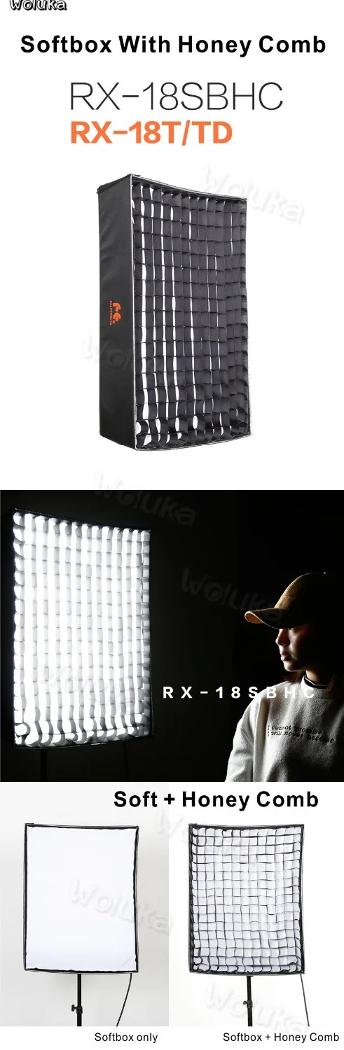 Софтбокс Falcon Eyes для съемок в фотостудии рулон Flex светильник RX 18T/RX 18TD/RX 12T/RX 12TD/RX