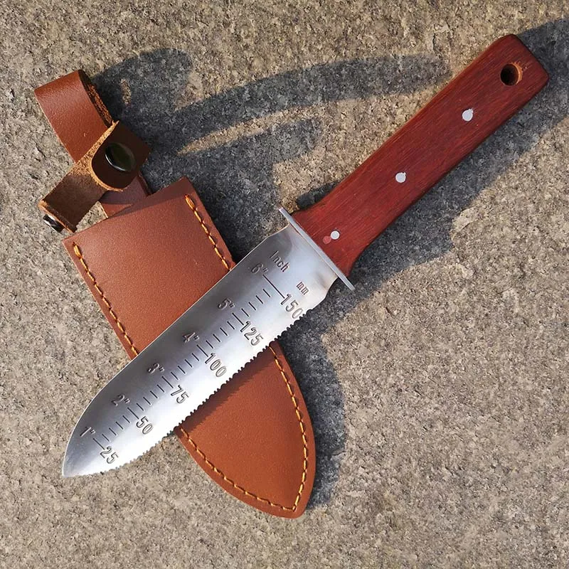 Stainless Steel Garden Digging Weeding Tool Camping and Metal Detecting