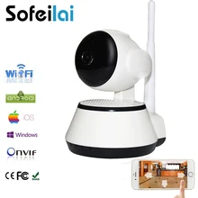 1280x720P HD Wireless IP Camera CCTV WiFi Home Surveillance Security Camara Pan Tilt PT IR onvif SD card P2P Yoosee Cameras