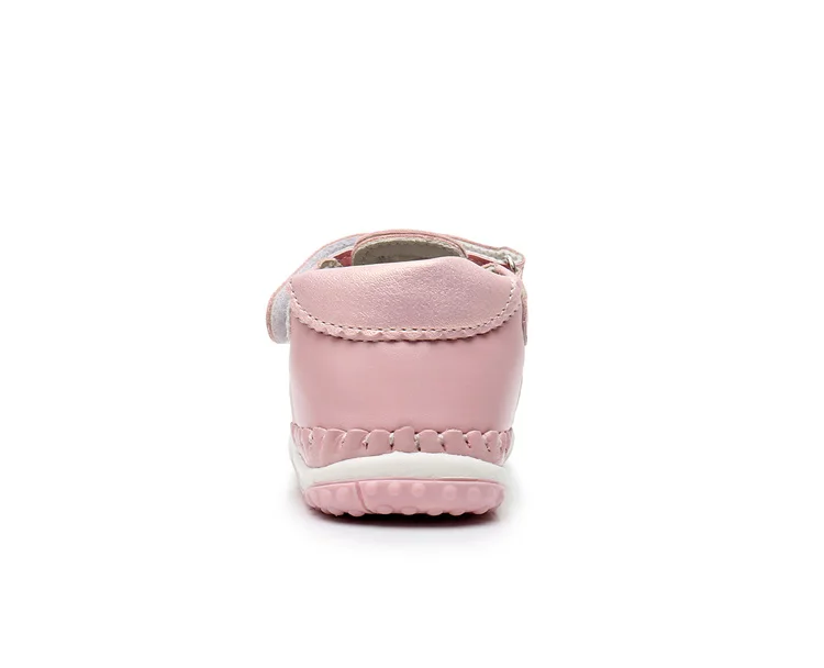 Ahannie/летние ортопедические сандалии с закрытым носком для маленьких девочек; пляжная обувь на плоской подошве с бантиком для маленьких детей; Первые ходунки