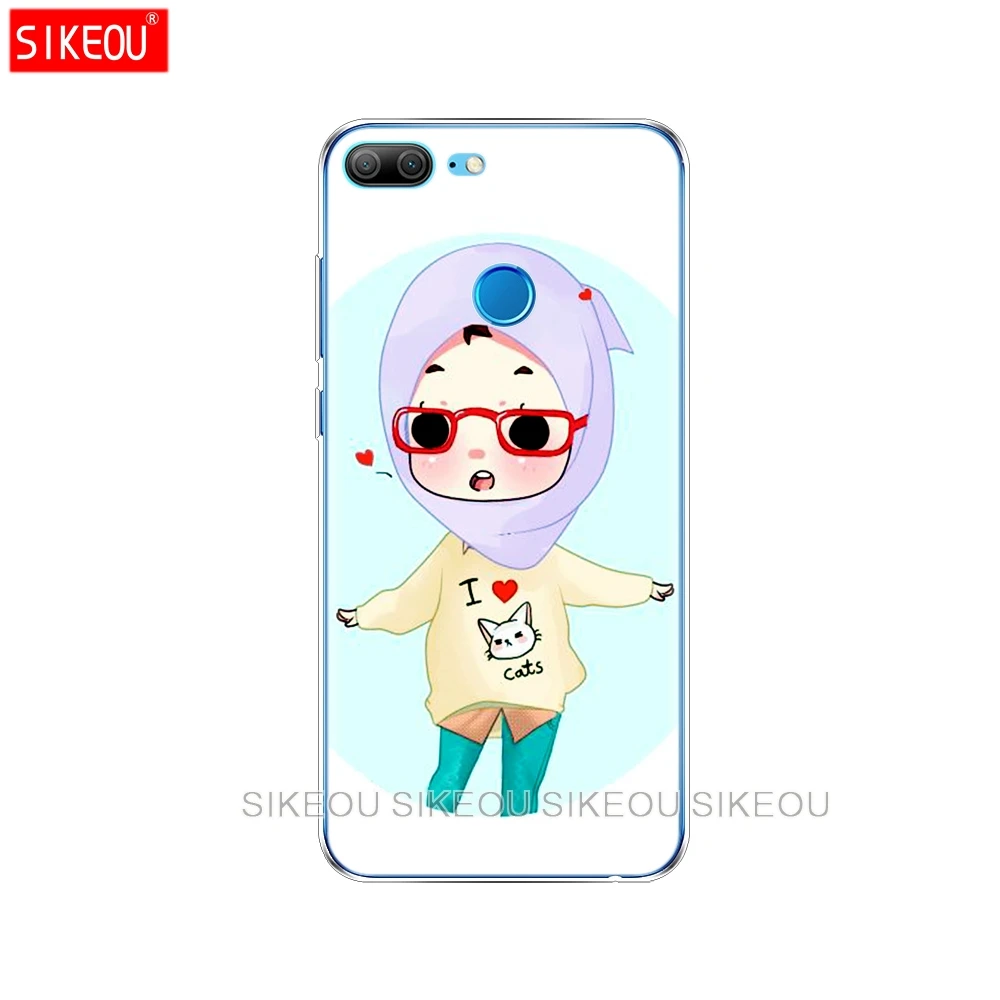 Силиконовый чехол для телефона Huawei Honor 10 V10 3c 4C 5c 5x 4A 6A 6C pro 6X 7X 6 7 8 9 LITE hijab красивые