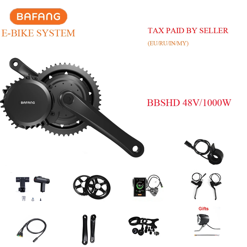 bafang 48v 1000w bbshd ebike kit