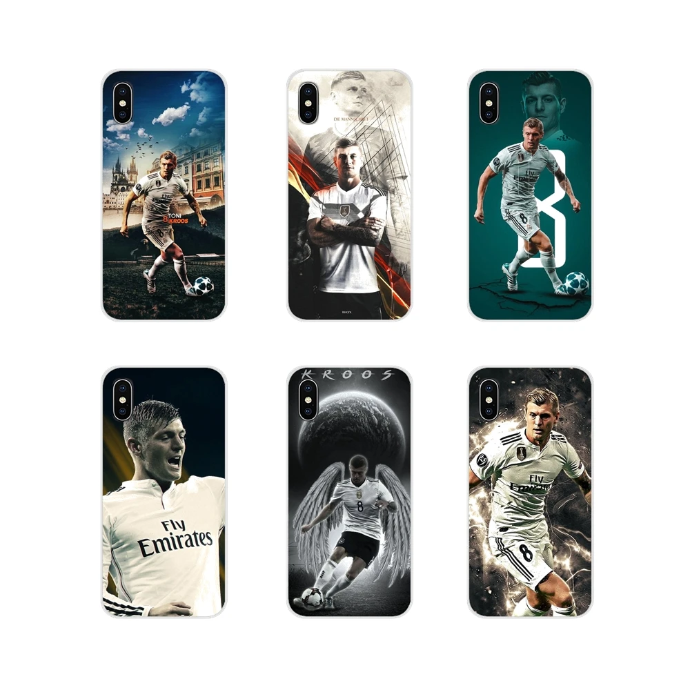 

Germany footballer Toni Kroos 8 For Apple iPhone X XR XS MAX 4 4S 5 5S 5C SE 6 6S 7 8 Plus ipod touch 5 6 Accessories Shell Case