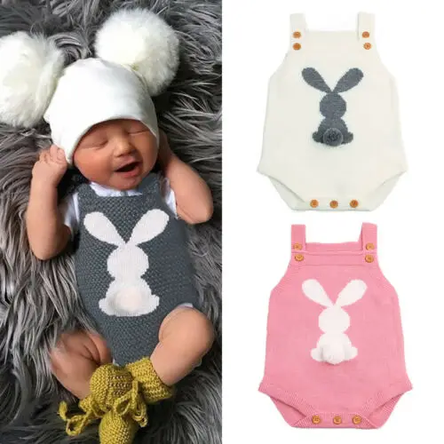 knitted bunny outfit