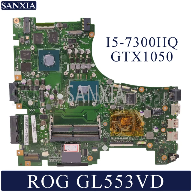 $US $399.00  KEFU GL553VD Laptop motherboard for ASUS ROG GL553VD FX53VD ZX53V GL553VW GL553V Test original main