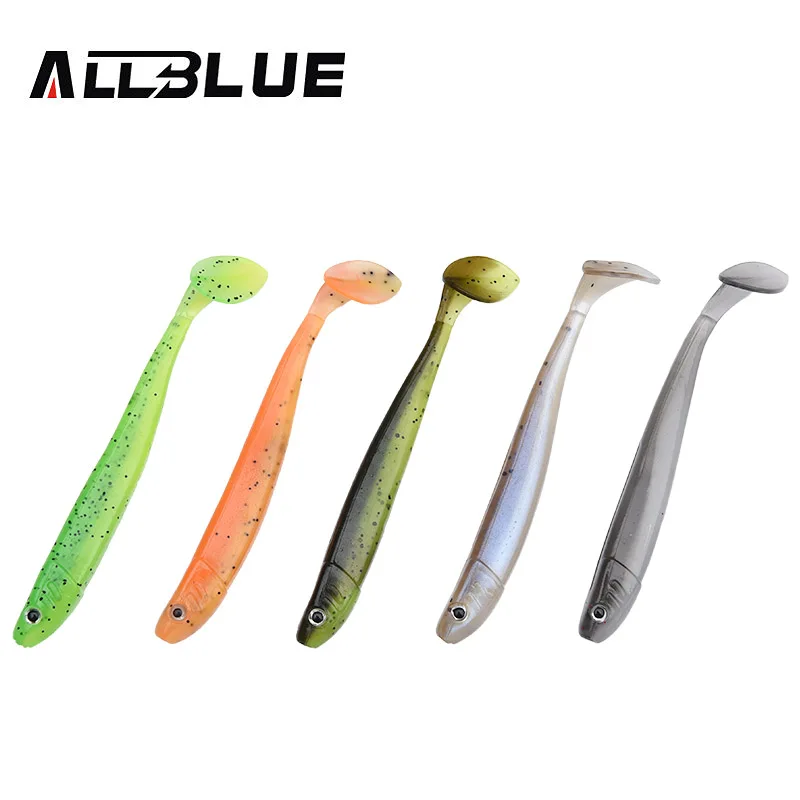 ALLBLUE LUKA 3D SOFT SWIN Fishing Lure 10g/12cm Soft Bait 4pcs/lot