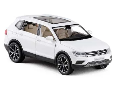 Высокая моделирования 1/32 весы Tiguan L сплава отступить модели автомобиля Muaical