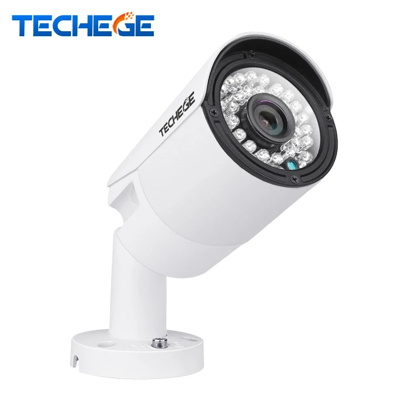 

Techege 2MP POE IP Camera HD Night Vision Waterproof IP66 Outdoor P2P ONVIF 2.0 Motion Detection Xmeye 1.3MP 1.0MP IP Camera