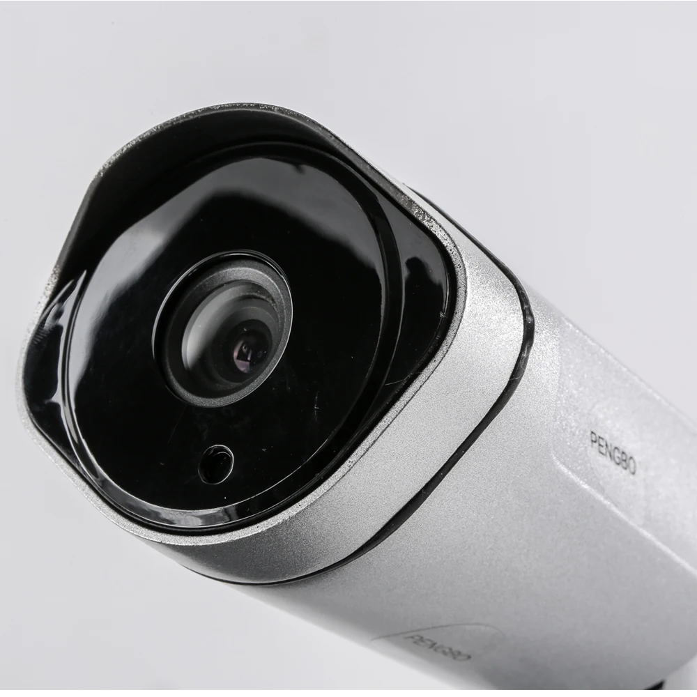 Новейшая IP камера PENGBO PoE 2MP/4MP HD наружная Водонепроницаемая с инфракрасным ночным