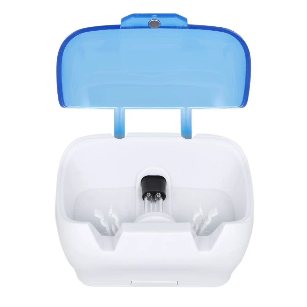 

Toothbrush Sterilizer UV Lamp Sterilization Disinfection Box Wall-mounted Anti-bacteria Toothbrush Sanitizer Cleaner Case
