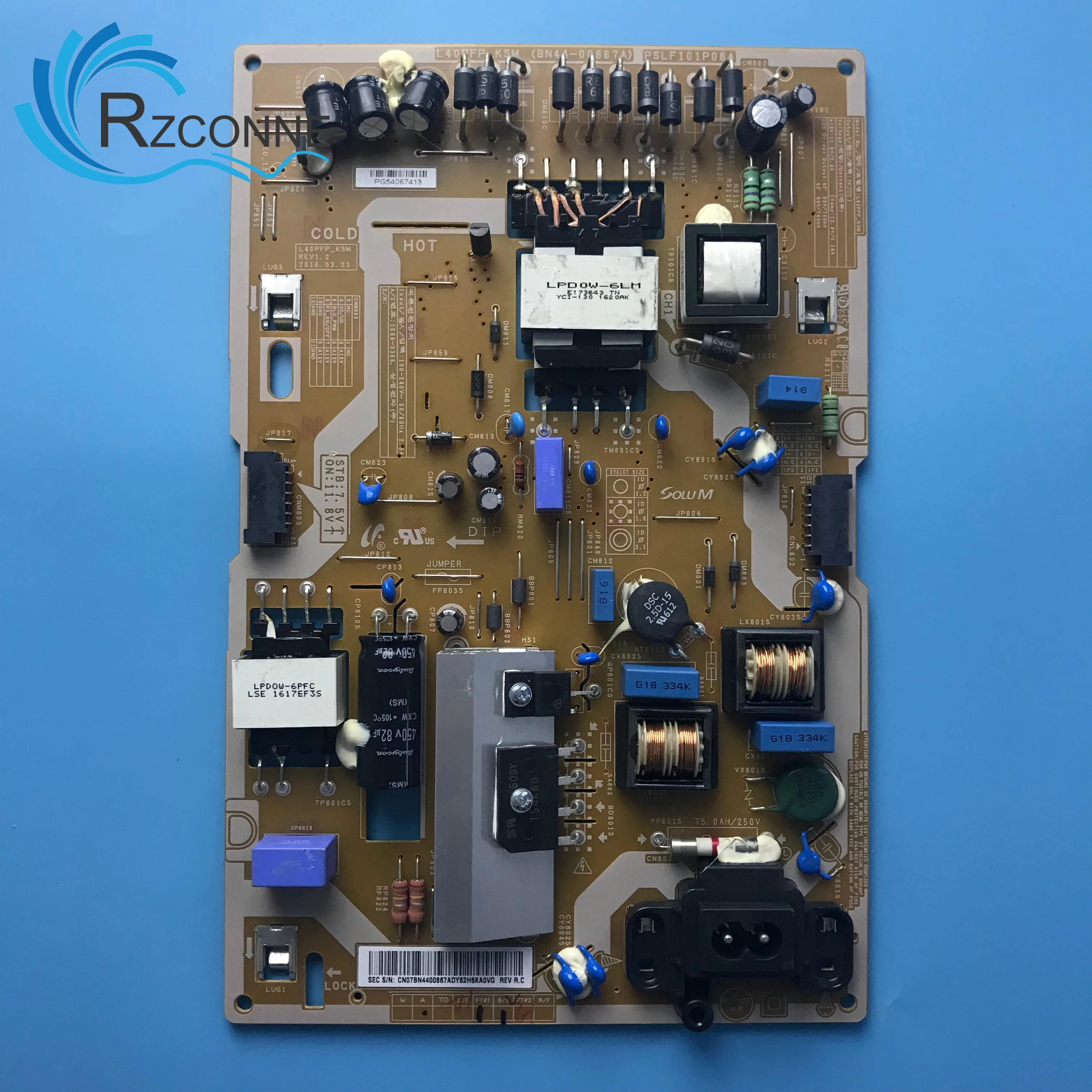 

Power Board Card Supply BN44-00867A L40PFP-KSM PSLF101P08A For 43 inch Samsung LCD TV UA43K5300AJ UE40K5100AK
