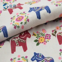 50*150 см хлопковая льняная ткань с принтом для лоскутного шитья, шитья, сделай сам, диван, скатерть, мебель, чехол, ткань для подушки#3436