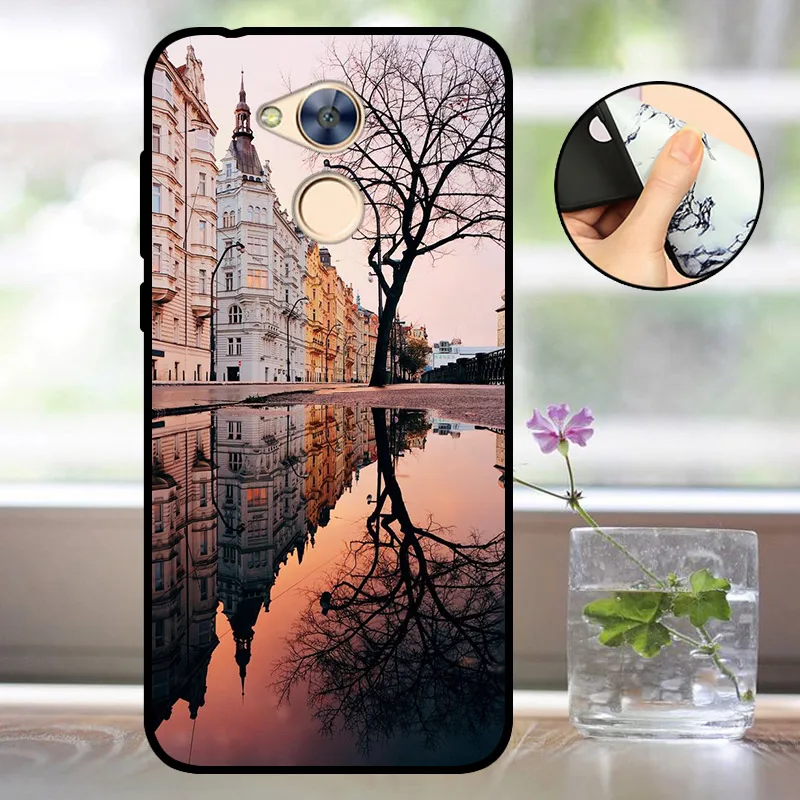 Защитный чехол FANATU для Huawei Honor 6A силиконовый накладка на заднюю крышку телефона 6a