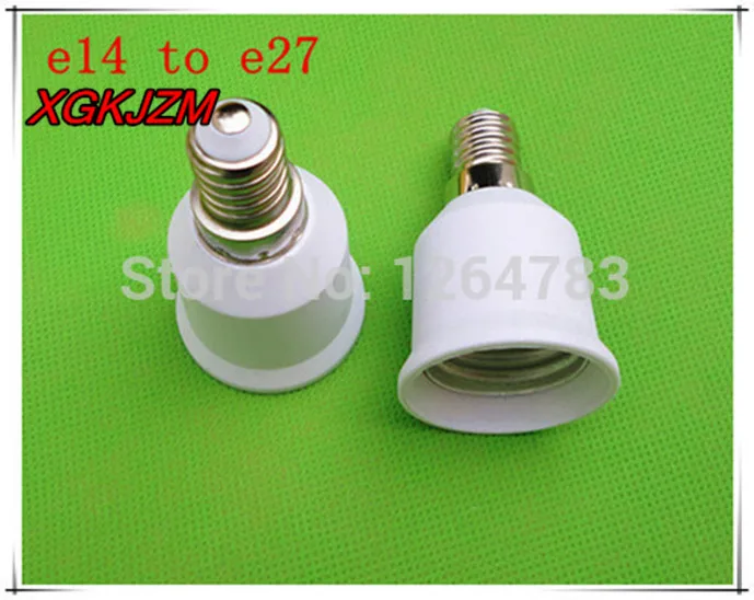 

e14 to e27 lamp turn LED small screw turn convert large screw cap 5pcs / lot free shipping!