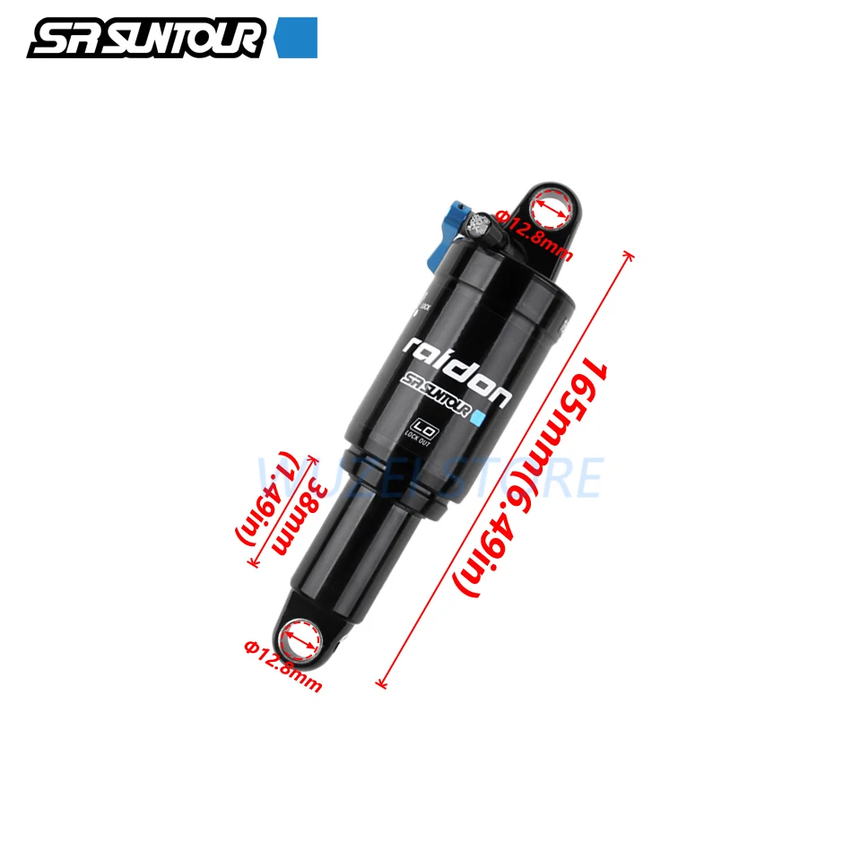 Sr Suntour Suspension Downhill Mtb Bicycle Trash Air Shock Absorber Hydro Speed Lock Bicycle Shock Rear Parts