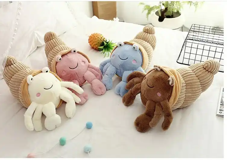 hermit crab plush
