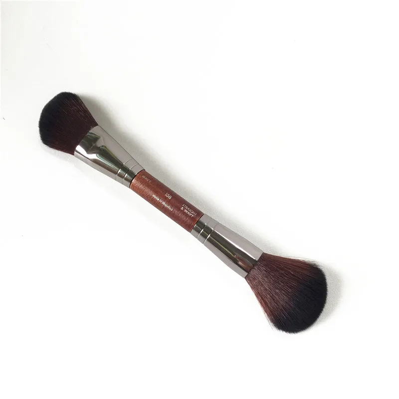 DOUBLE ENDED SCULPTING BRUSH 158 Slanted Contour Brush & Powder Blush Brush Beauty makeup