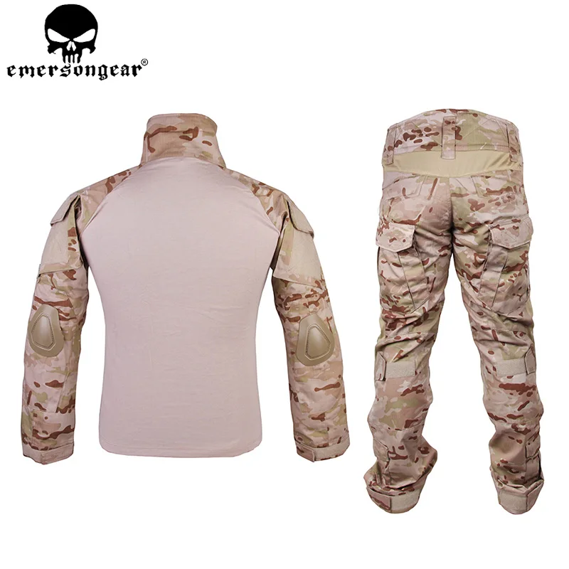 EMERSONGEAR Gen2 армейский костюм тактическая рубашка брюки с наколенниками