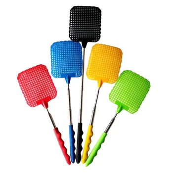 

Stainless Steel Retractable Bug Mosquito Insect Fly Killer Swatter Bat Racket Flapper Flyflap Flytrap Catcher Hot