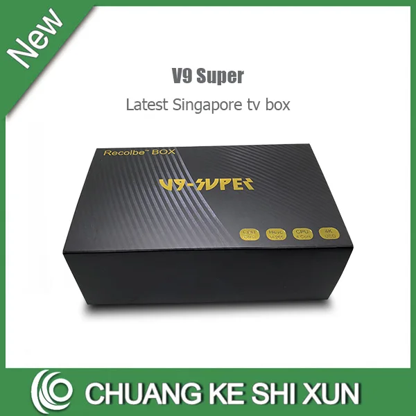 Сингапура tv box black V9 суперчасы starhub каналов Wi Fi адаптер|ТВ-приставки и медиаплееры|