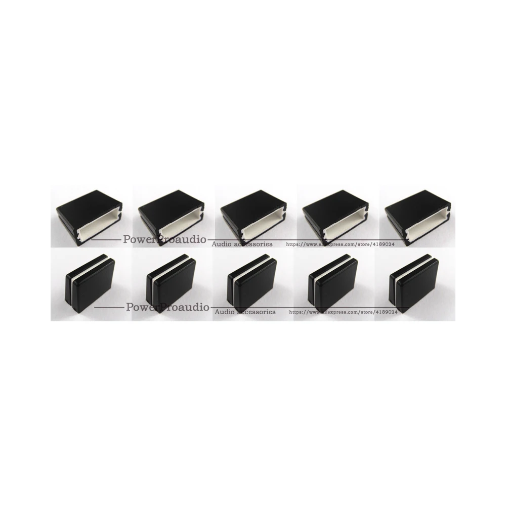 10 шт./лот DJM 800 cap fader для PIONEER series плоская секция крышка потенциометра 20L * 9W 15H