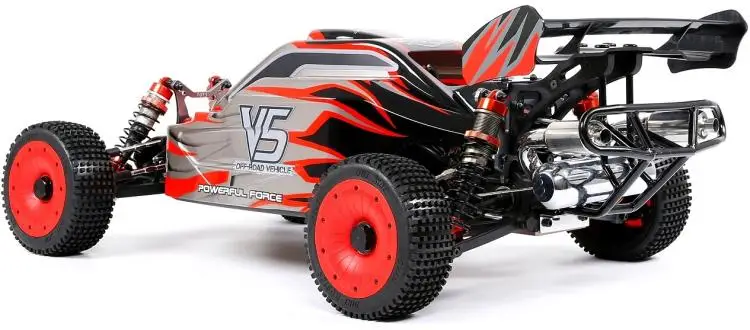 Rufun Baja V5 с 45cc газовым двигателем Walbro1107 4WD Багги высокое издание|Радиоуправляемые