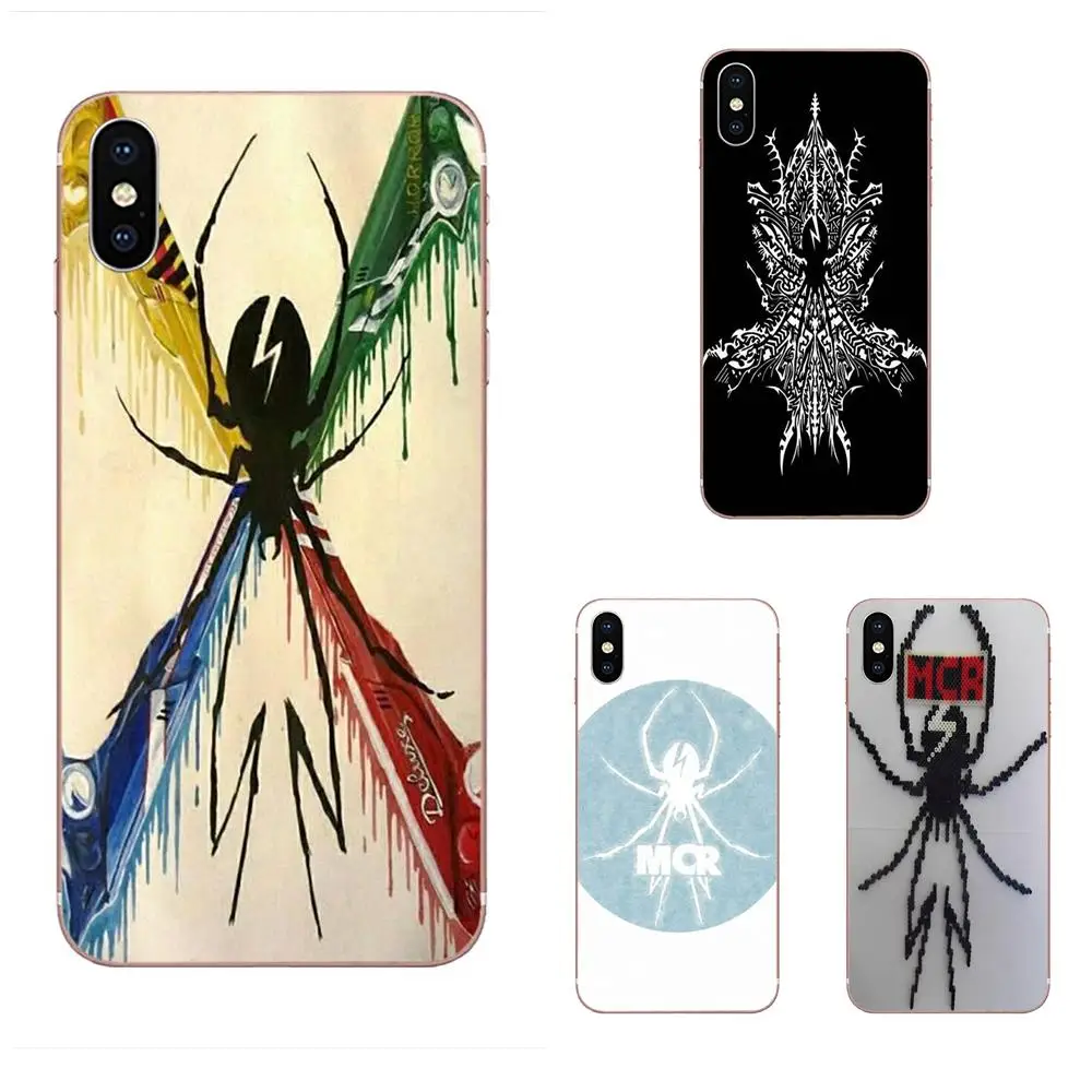 Симпатичные My Chemical Romance паук для Moto G G2 G3 G4 G5 G6 G7 htc 530 626 628 630 816 820 один A9 M7 M8 M9 M10 E9 U11