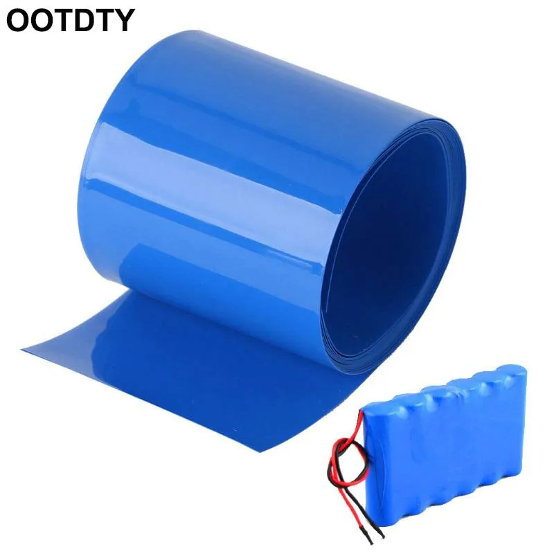 Lithium Battery Heat Shrink Tube Li ion Wrap Skin 14500 18650 26650 PVC