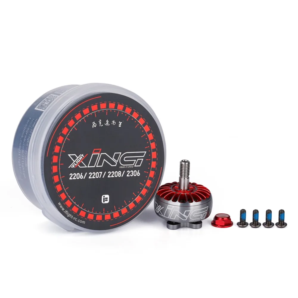 Бесщеточный двигатель iFlight XING 2206 2750KV 2 4S FPV для гонок с валом из титанового сплава