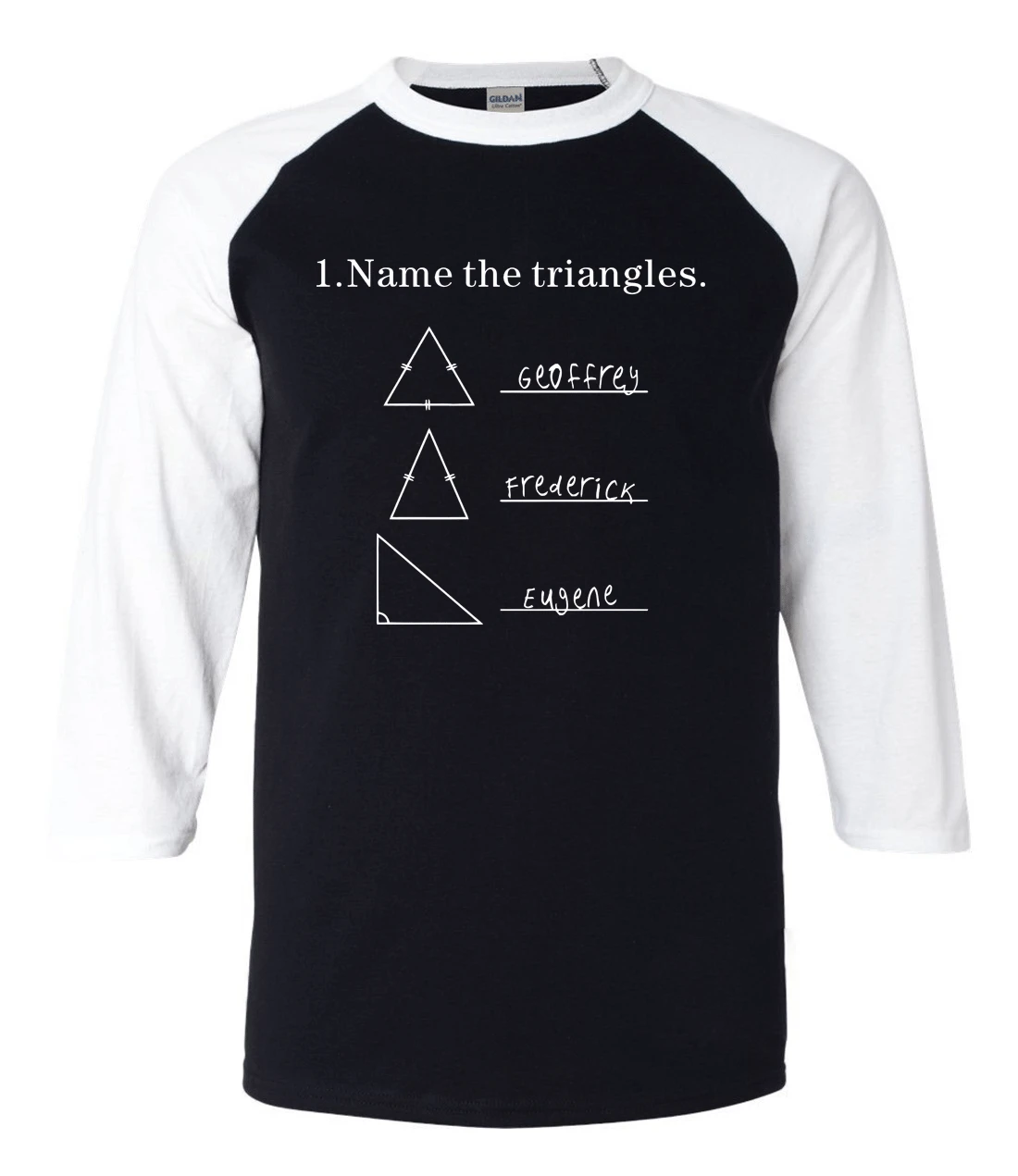 new arrival font b science b font shirt Name The Triangles geometric t shirts men 2017