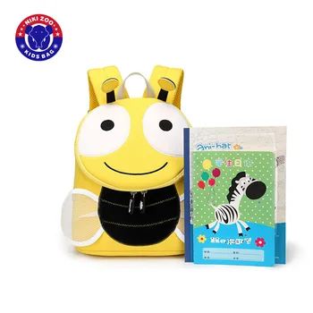 

High Quality Children School Bag 3D Bee Cartoon Baby Backpack Boy Gril School Bags Gift For Kids Backpacks mochila escolar
