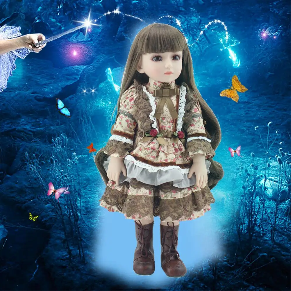 

Simulated Lifelike Beautiful Princess Doll Girl Toy High-End Exquisite Gift