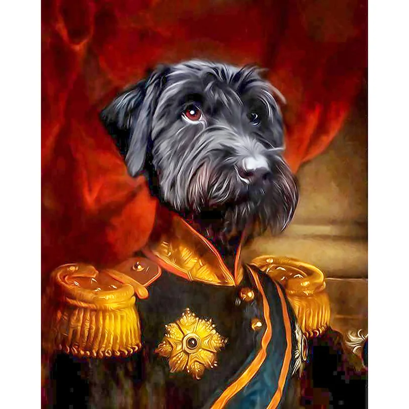

Full SquareRound Drill 5D DIY Diamond Painting Dogs 3D Embroidery Cross Stitch Mosaic Home Decor ZH