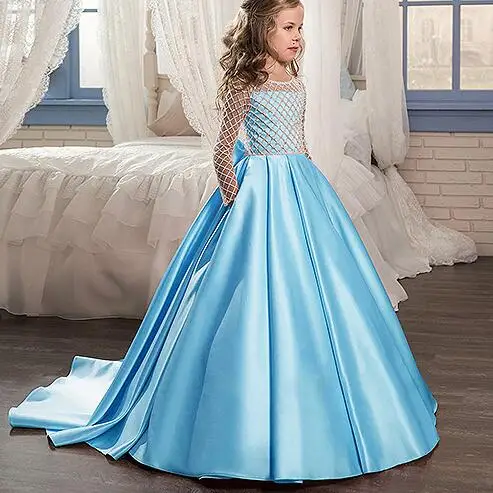 Net gown for girls cheap