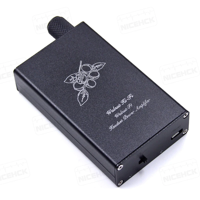 New DIY Walnut F1 Mini Protable Amplifier HIFI Fever