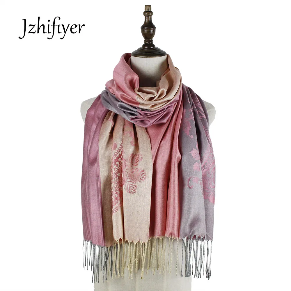

Jacquard scarf shawls rayon long fashion paisley mujer new wraps capes scarves shawl women brand graceful winter scarf tippet