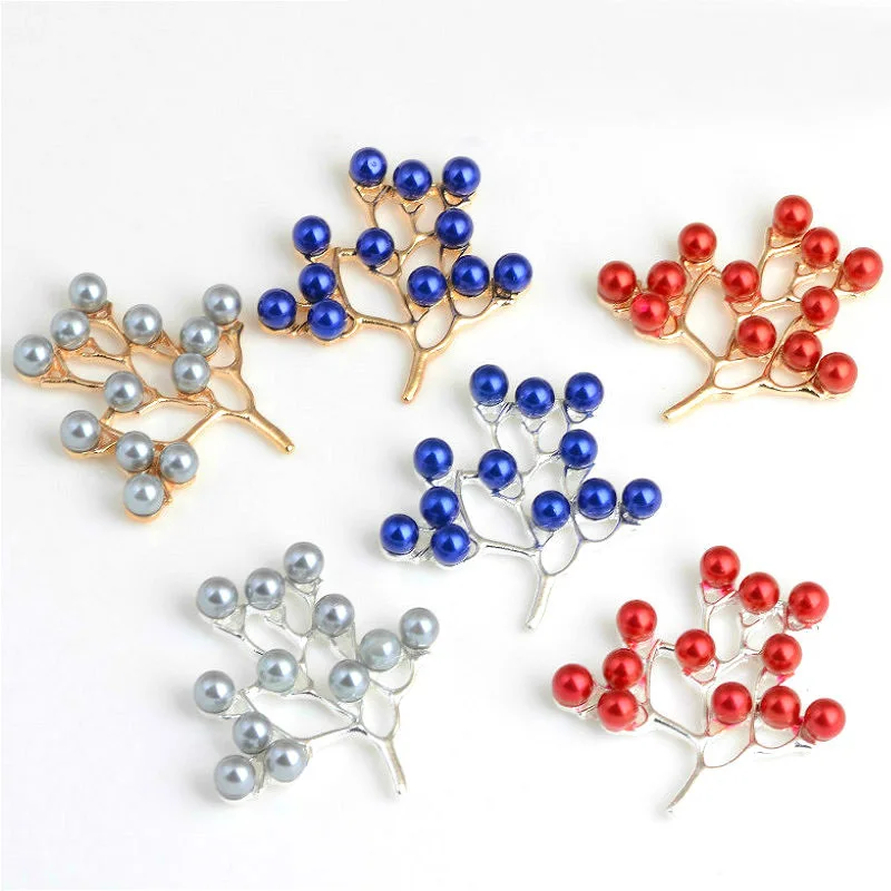 

Free Shipping Hot Sale 60pcs/lot 46mm Flatback Rhinestone Pearl Button For Hair Bow Center Wedding Invitation Button RM001