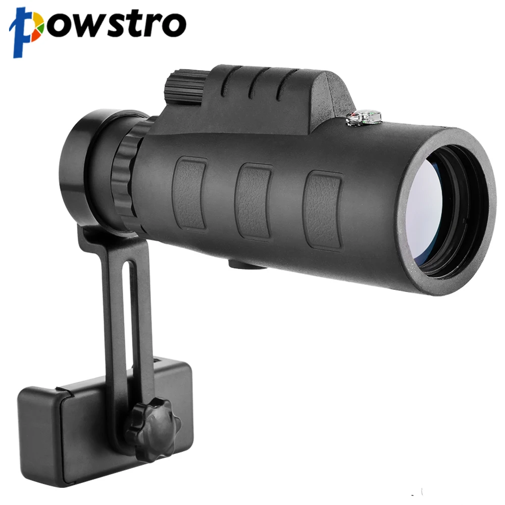 Powstro 40x60 HD Optical Monocular Telescope Phone Lens