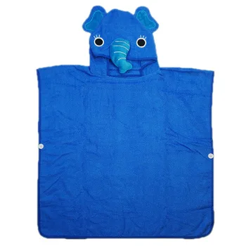 

3 Designs Yellow little dog monster and elephant Kid hood towel Puppy Children's bathrobe with hat